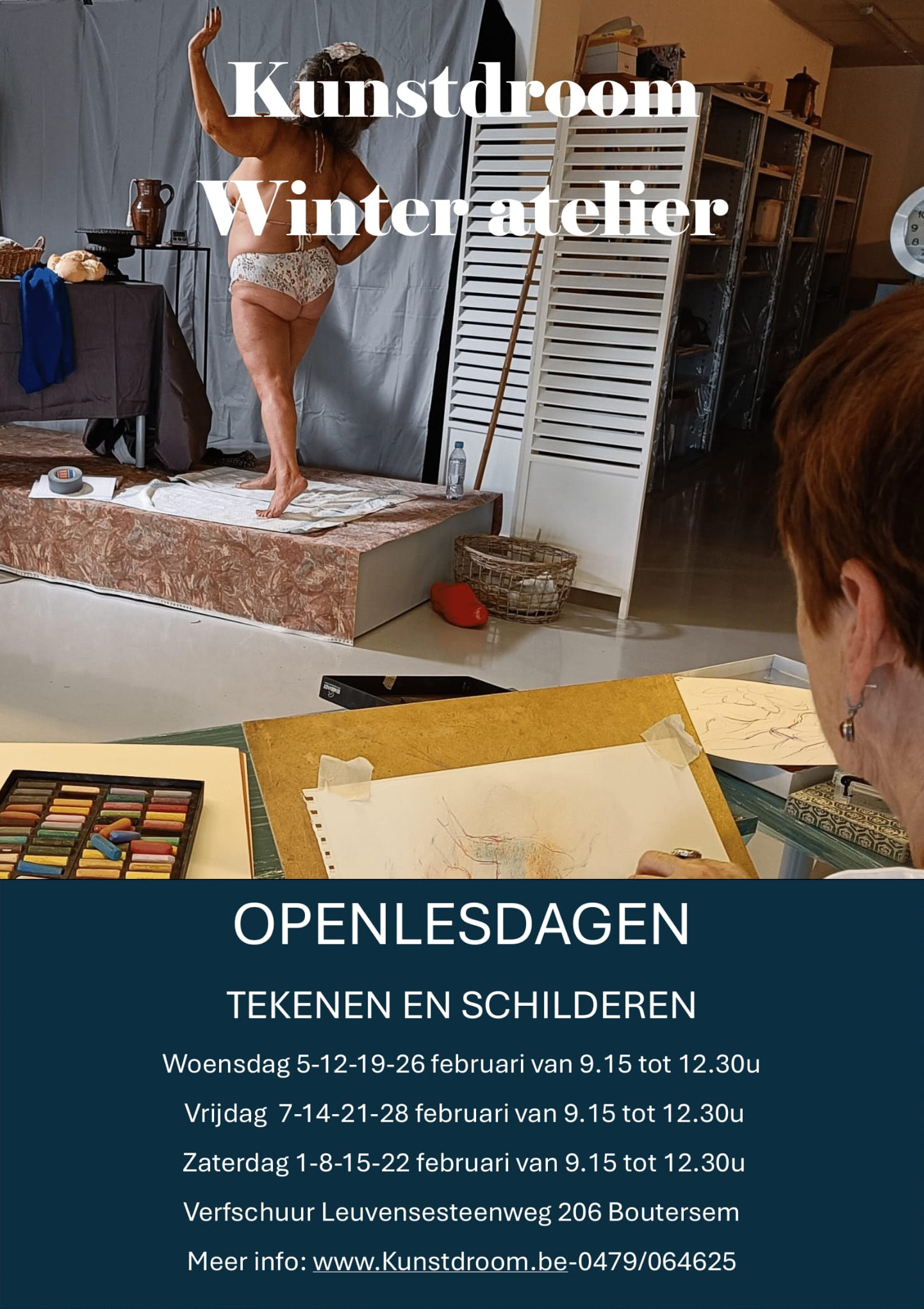 Openlesdagen februari flyer