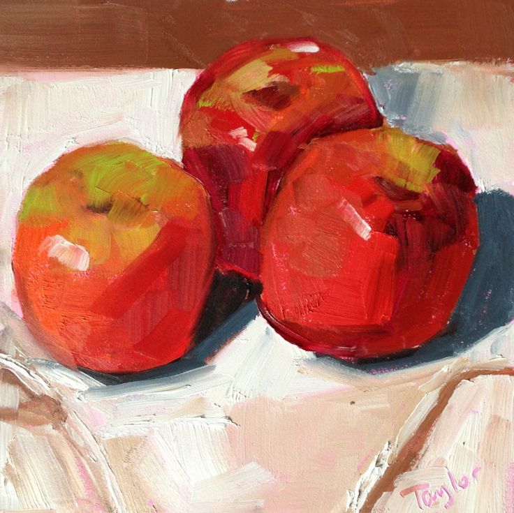Schilderen deel 2 — appels stilleven